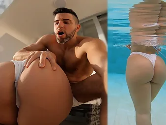 Antonio Mallorca's massive booty bounces painless he picks up a Spanish hottie in public