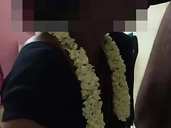 Tamil wife gets prosaic on touching doggy-style fro a hot guy on touching Indian wife motion picture