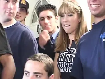 Allysin Chaynes heads wild in Yankee College GONZO - Vol. 2, the ultimate college film with retro flair!