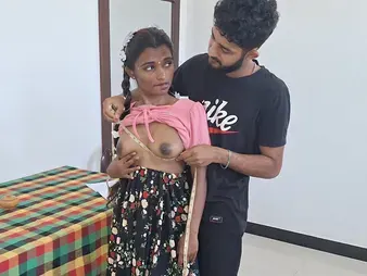 Steprother gets a opportunity to pound his Indian gf in this hot hindi audio