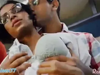 Handsome Indian teenage gets her tight cunt plowed rock-hard in a running bus