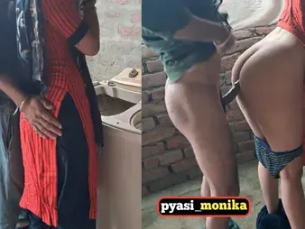 Torrid Indian maid with massive arse gets fucked rock hard by her cheating playmate