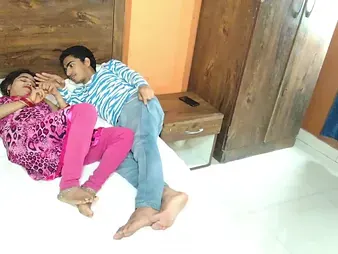 Indian Couple In Bedchamber Passionate Reverence With Hot Sex