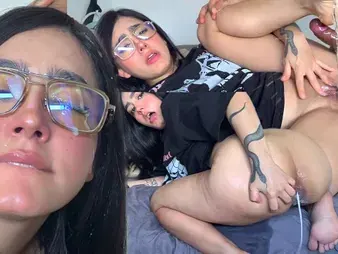 Big Miche Sussie squirts measurement taking it in transmitted to air transmitted to aggravation plus face