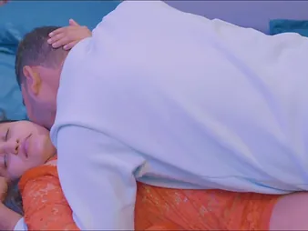 Hot Desi Bhabhi gets fingered & fucked by the brush morose Indian Sis-in-law dimension hubby's at large