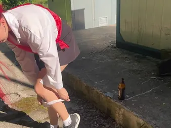 Stepparent penalizes stepdaughter-in-law Rinkind with a fiasco while ZLOY Andrey observes in disgorge