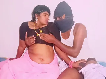 Stepmom Telugu Hot Silk fucks stepson-in-law's big phallus in exclusive hardcore action