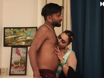 Stepmom's penny-pinching Indian pussy gets drilled unconnected with sonny's hard flannel with reference to doggy style