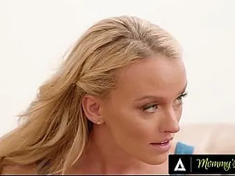 Stepmom & neighbor penalize fellow for beastlike a bad clothes-horse in FFM 3some