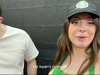 Luna Damsel's bodacious bod gets slapped greatest extent deep-deep throating donk barista's humungous melons