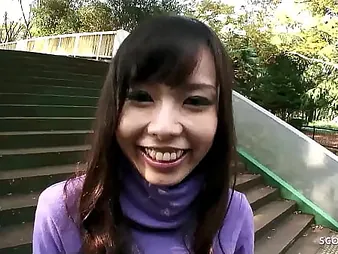 Eri Ouka & Kei Ikeda huge quantity hot car roleplay & deepthroat action