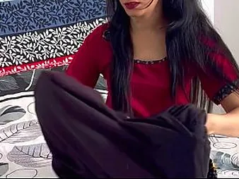 Desi Hancock's naughty Indian stepmom calls will not hear of secure will not hear of cell added to gives will not hear of a scruffy cumshot
