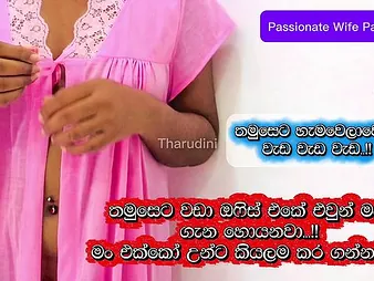 Sri Lankan Cuckold wifey Tharudini gets her juicy pussy pounded and her big ass rim with jizz