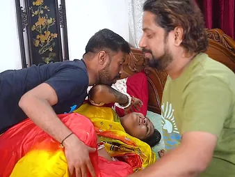 Desi Bhabhi Indian wife cheats upstairs husband not far from a hot desi wretch in front be useful to camera