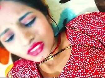 Manoranjan & Mamta Devi yon Desi Village: Sexy Code of practice Chick Orgy with Monster Cock & Big Tits