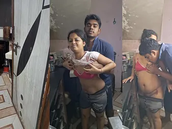 Indian Red-hot wifey fucks hookup unite with with regard to multiple positions & loves it!